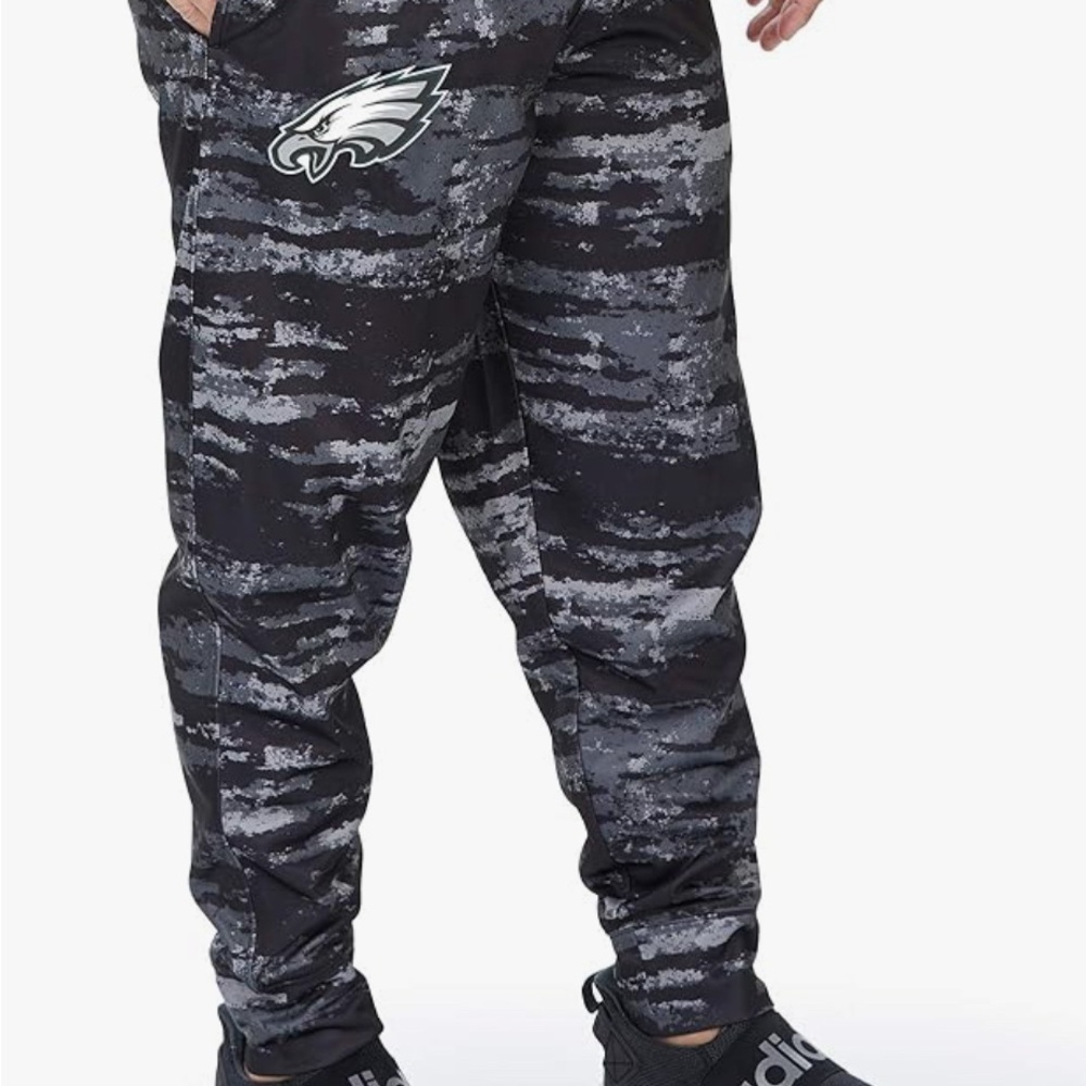 NFL Philadelphia Eagles Camouflage Sweatpants with drawstring